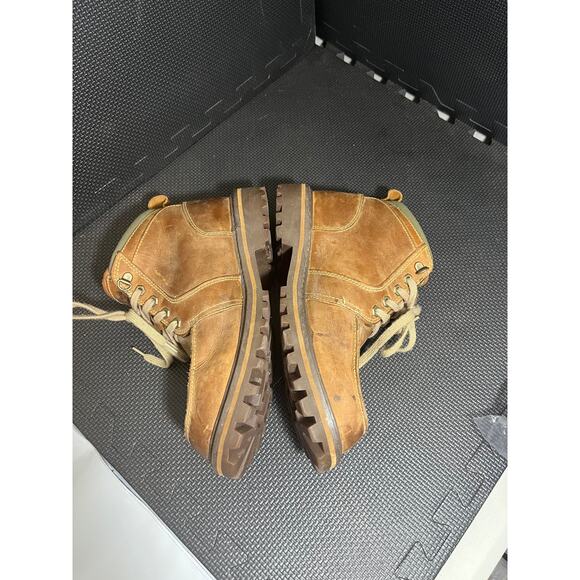 TIMBERLAND 87576 Men's Moc Toe Chukka Boots Brown Leather Size 10M - Picture 3 of 10